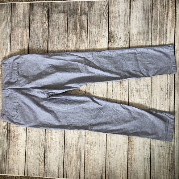 H&M Label‎ of Graded Goods LOGG Womens Pants size 4 Blue chambray Pockets - Picture 5 of 10